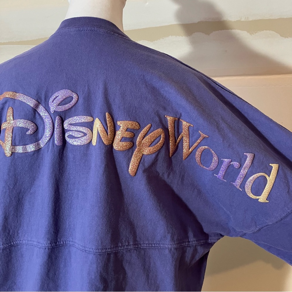 Walt Disney World 50th Anniversary Castle Spirit Purple Jersey Shirt size XS - Picture 8 of 10